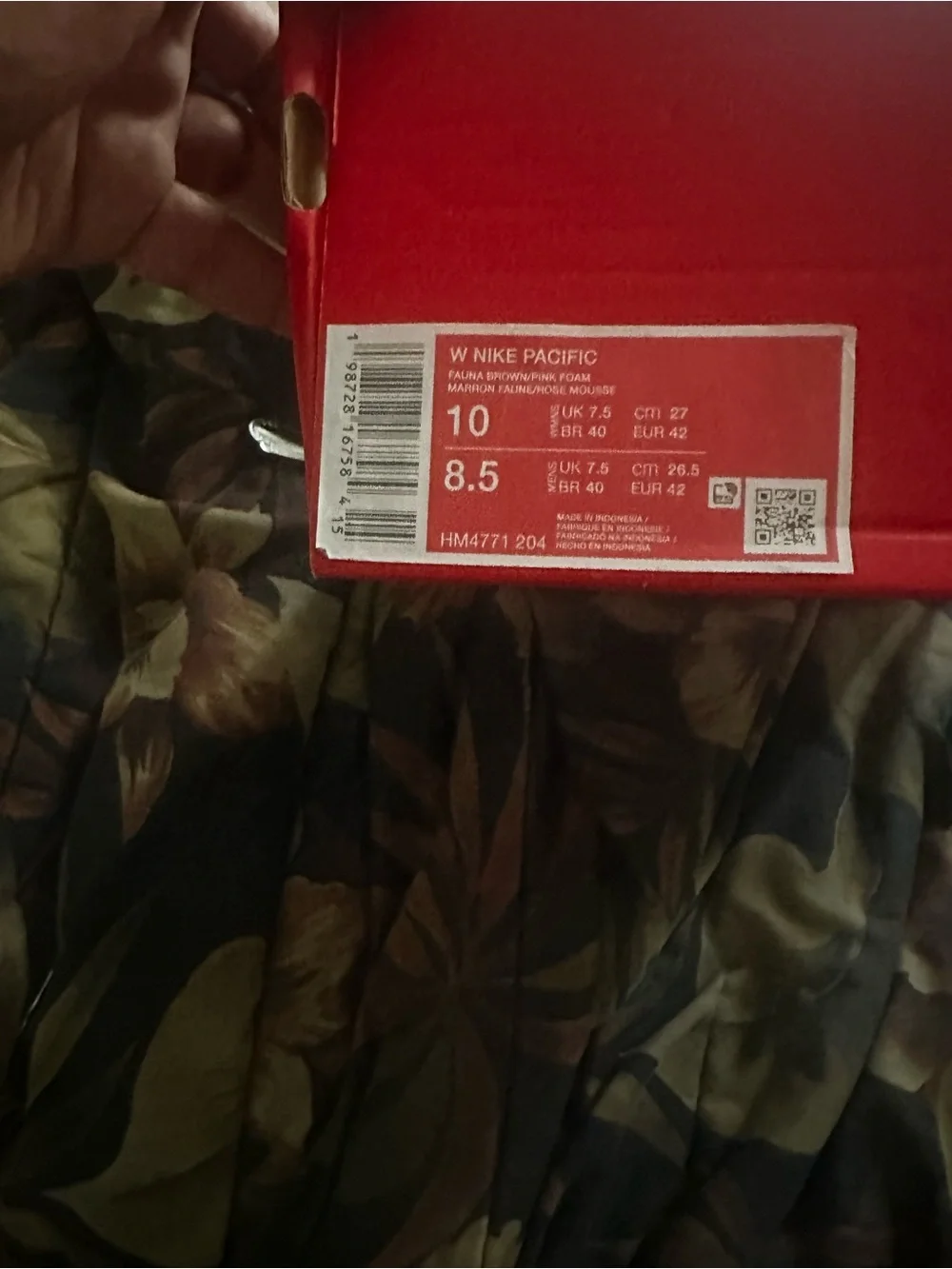Nike Pacific Sneakers Size 10 W 8.5 M